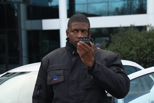 ADS intervention homme parka talkie extérieur